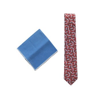 Kravat Cep Mendili Hediye Seti