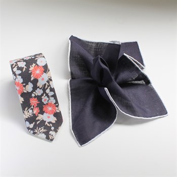 Kravat Cep Mendili Hediye Seti