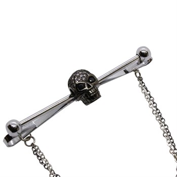 Kuru Kafa Gömlek Yaka İğnesi 