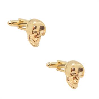 Kurukafa Figürlü Klasik Kol Düğmesi