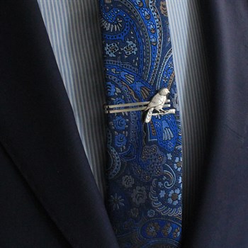 Kuş Figürlü Kravat İğnesi