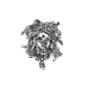 Medusa Figürlü Gömlek Yaka Düğmesi