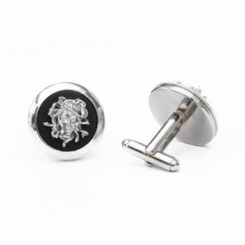 Medusa Figürlü Kol Düğmesi 