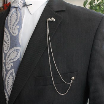 Motorsiklet Figürlü Ceket Yaka İğnesi