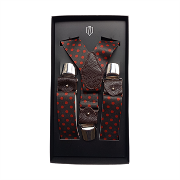 Nokta Desenli Pantolon Askısı