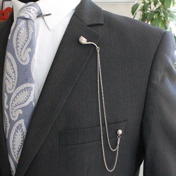 Pipo Figürlü Ceket Yaka İğnesi