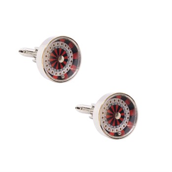 Rulet Figürlü Kol Düğmesi 