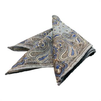 Şal Desenli Cep Mendili