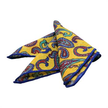 Şal Desenli Cep Mendili