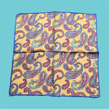 Şal Desenli Cep Mendili