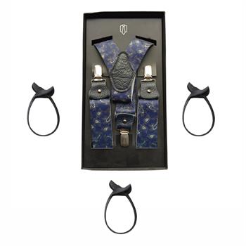 Şal Desenli Pantolon Askısı