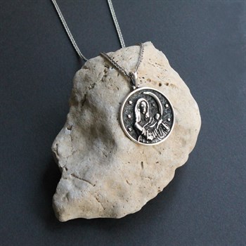 Selene Gümüş Kolye 