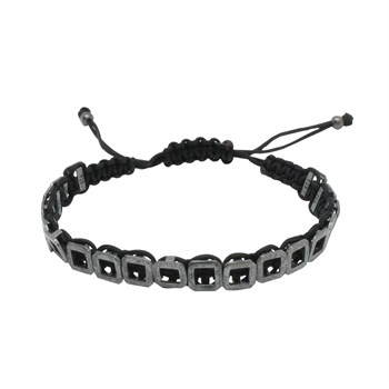 Silver Cool Makrome Bileklik 