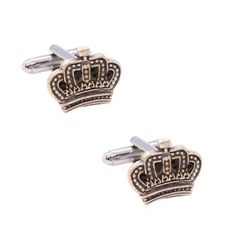 Taç Figürlü Klasik Kol Düğmesi