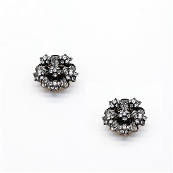 Taşlı Geçmeli Kol Düğmesi