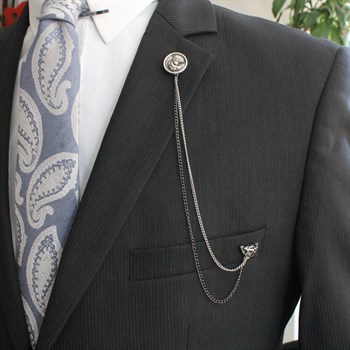 Unicorn Figürlü Ceket Yaka İğnesi