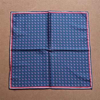 Üçgen Desenli Mikrofiber Cep Mendili 