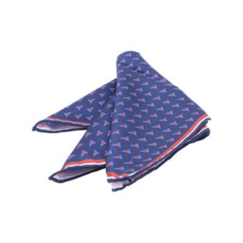 Üçgen Desenli Mikrofiber Cep Mendili 