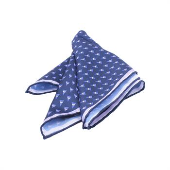 Üçgen Desenli Mikrofiber Cep Mendili 