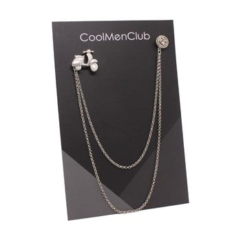 Vespa Figürlü Ceket Yaka İğnesi