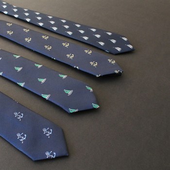 Yelkenli Desen Kravat 