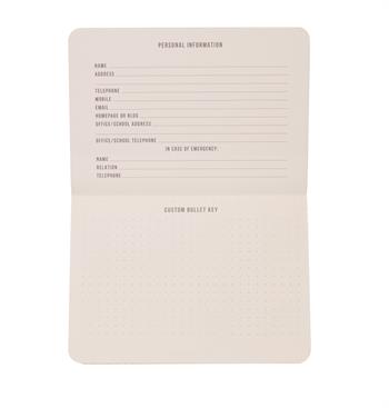 STANDARD ISSUE CEP DEFTERİ KIRMIZI