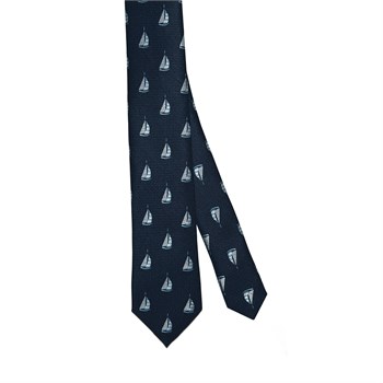 Yelkenli Desen Kravat 