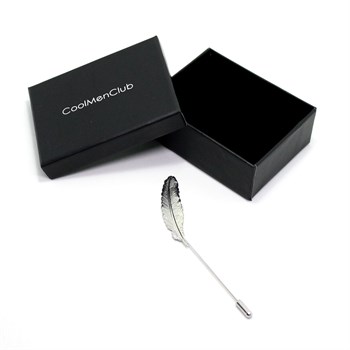 Kuş Tüyü Yaka İğnesi 