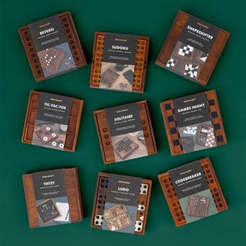 Iron & Glory Ahşap Oyun Seti - Games Night