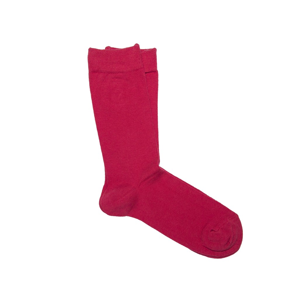 CoolMenClub Düz Kırmızı Renkli Çorap