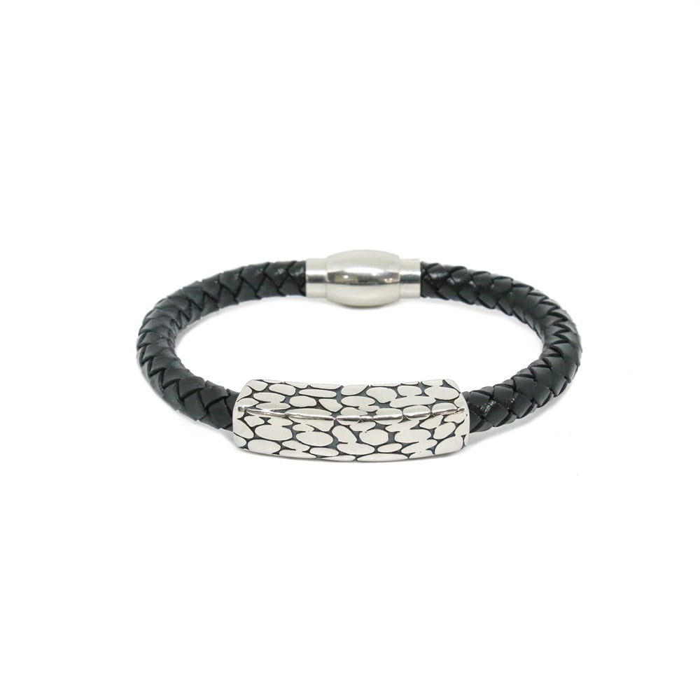 Çelik Deri Bileklik