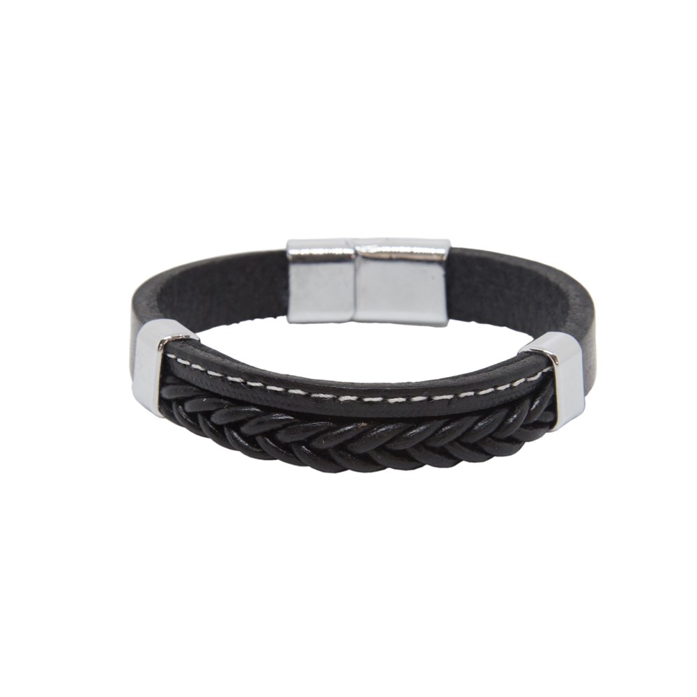 Çelik Deri Bileklik