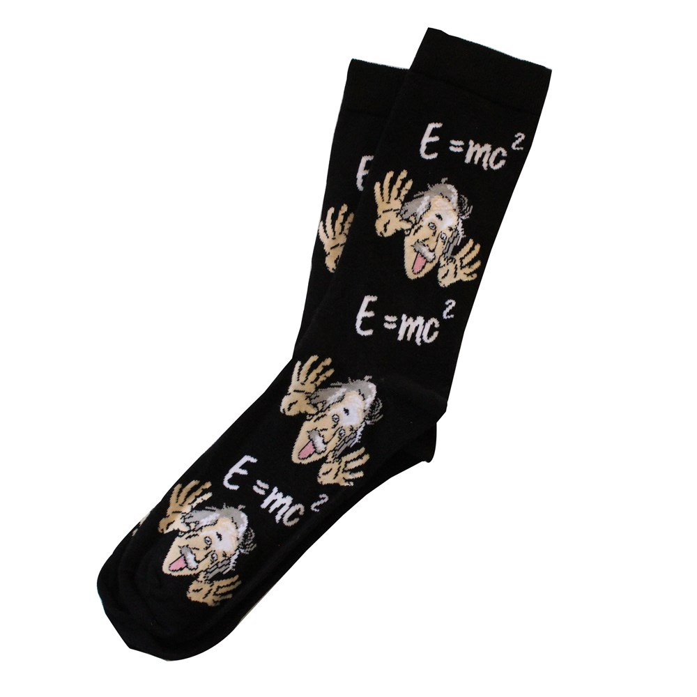 ÇorapCMC7659Albert Einstein Desenli Çorap