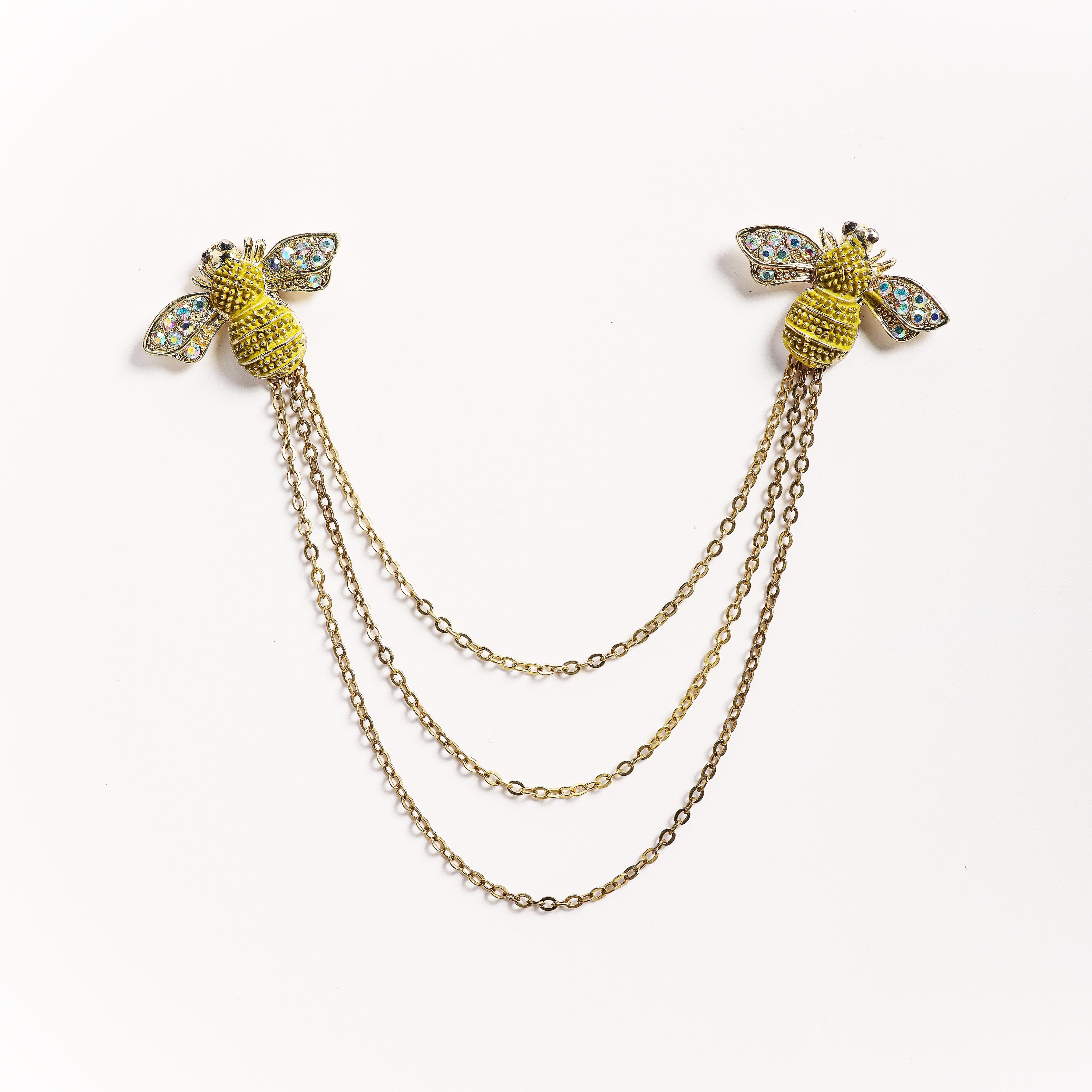 Women CollectionCWC2017Arı Figürlü Gömlek Yaka İğnesi