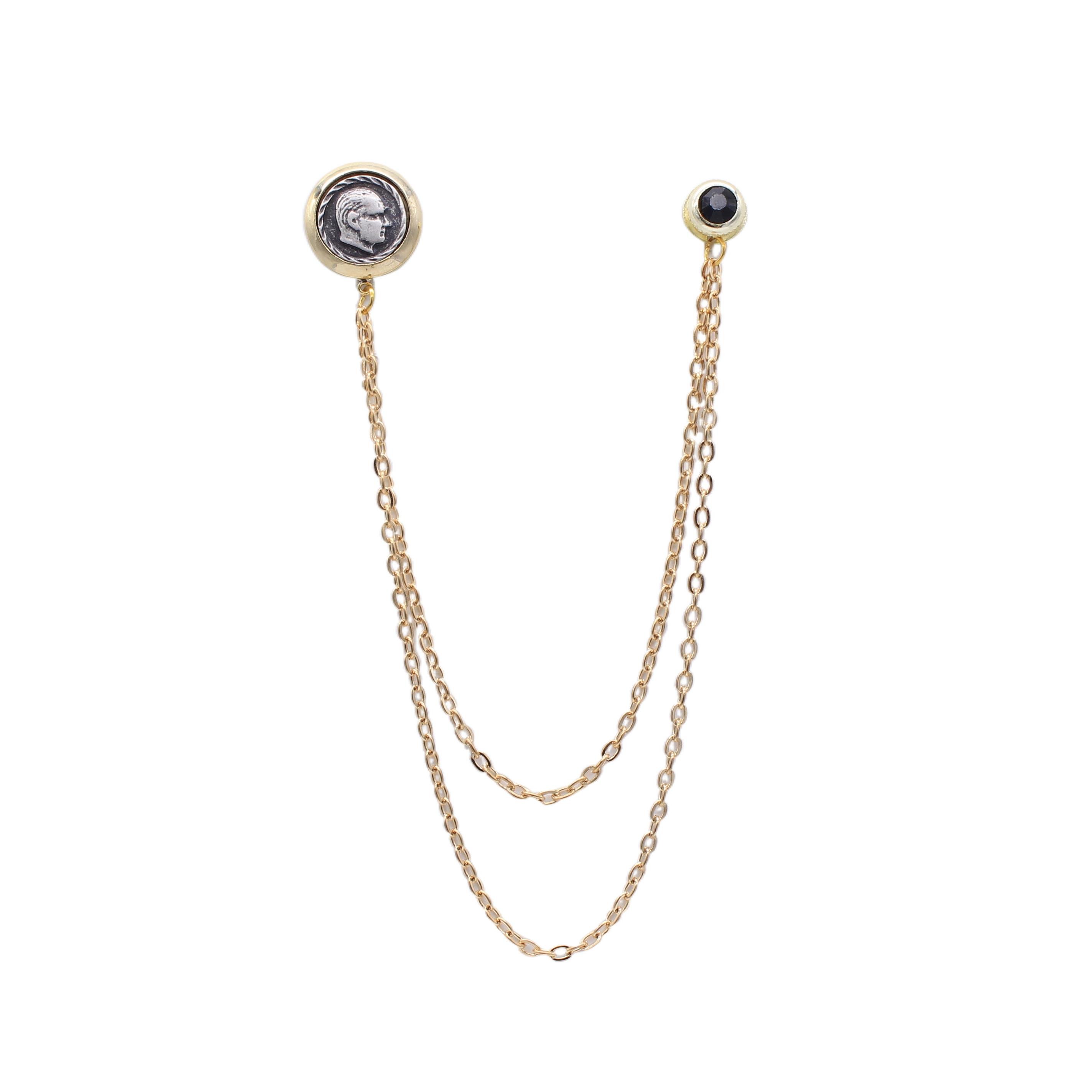 Yaka İğnesi & BroşCMC7781Atatürk Figürlü Ceket Yaka İğnesi