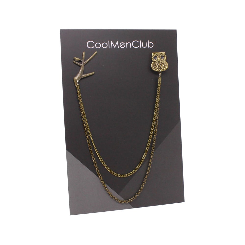 Yaka İğnesi & BroşCMC8551Baykuş Figürlü Ceket Yaka İğnesi