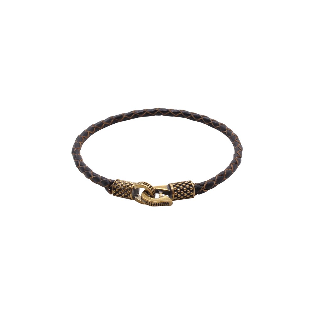 Leather Cool SeriesCMC8158Bronz Deri Bileklik 