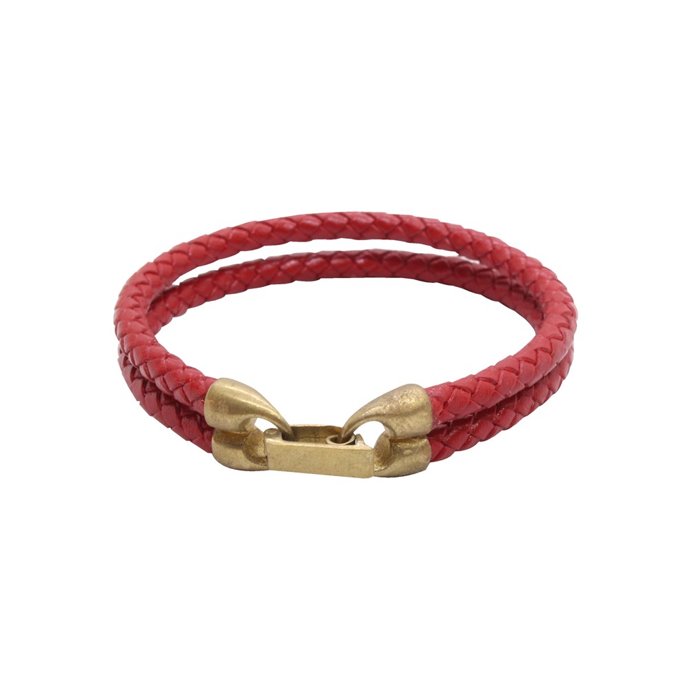 Leather Cool SeriesCMC8943Bronz Deri Bileklik 