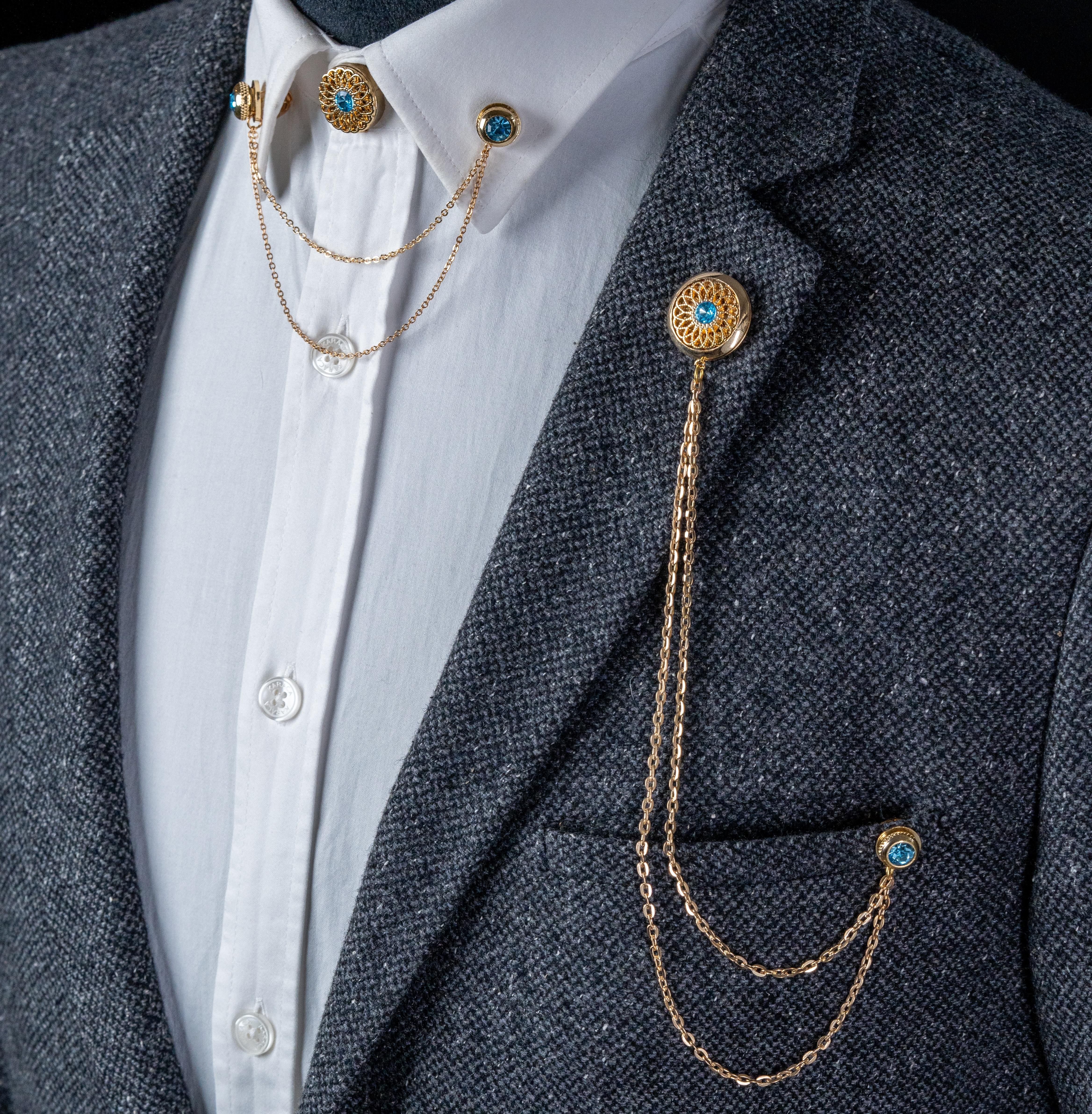 Yaka İğnesi & BroşCMC1959Ceket & Gömlek Aksesuar Seti