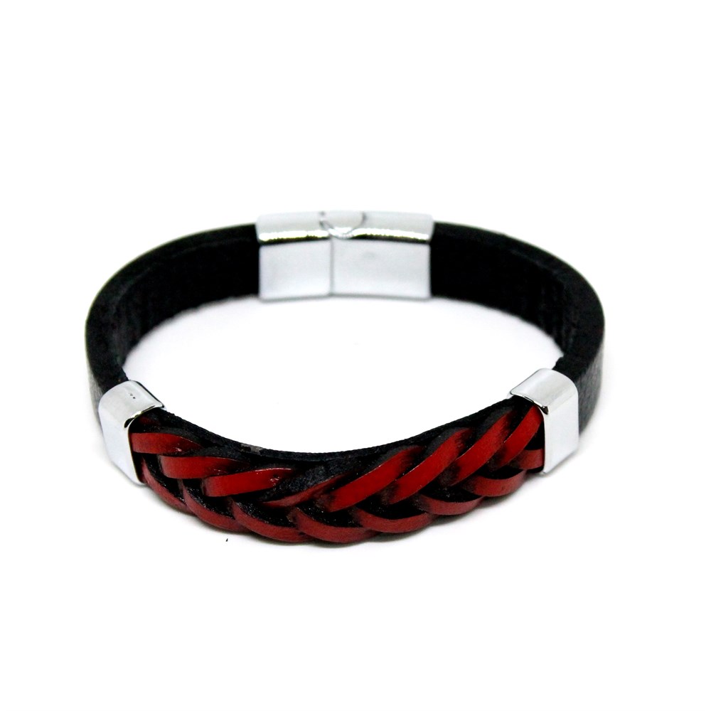 CMC6620Çelik Deri Bileklik