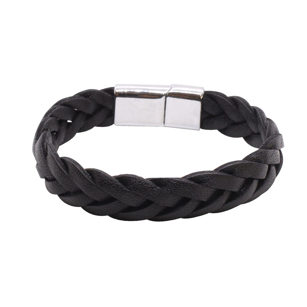 Leather Cool SeriesCMC8998Çelik Deri Bileklik