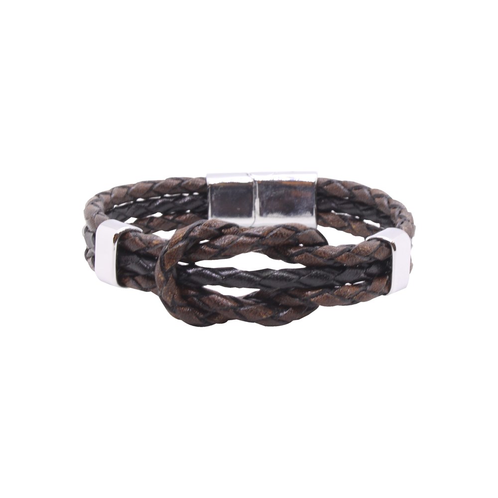 Leather Cool SeriesCMC8270Çelik Deri Bileklik