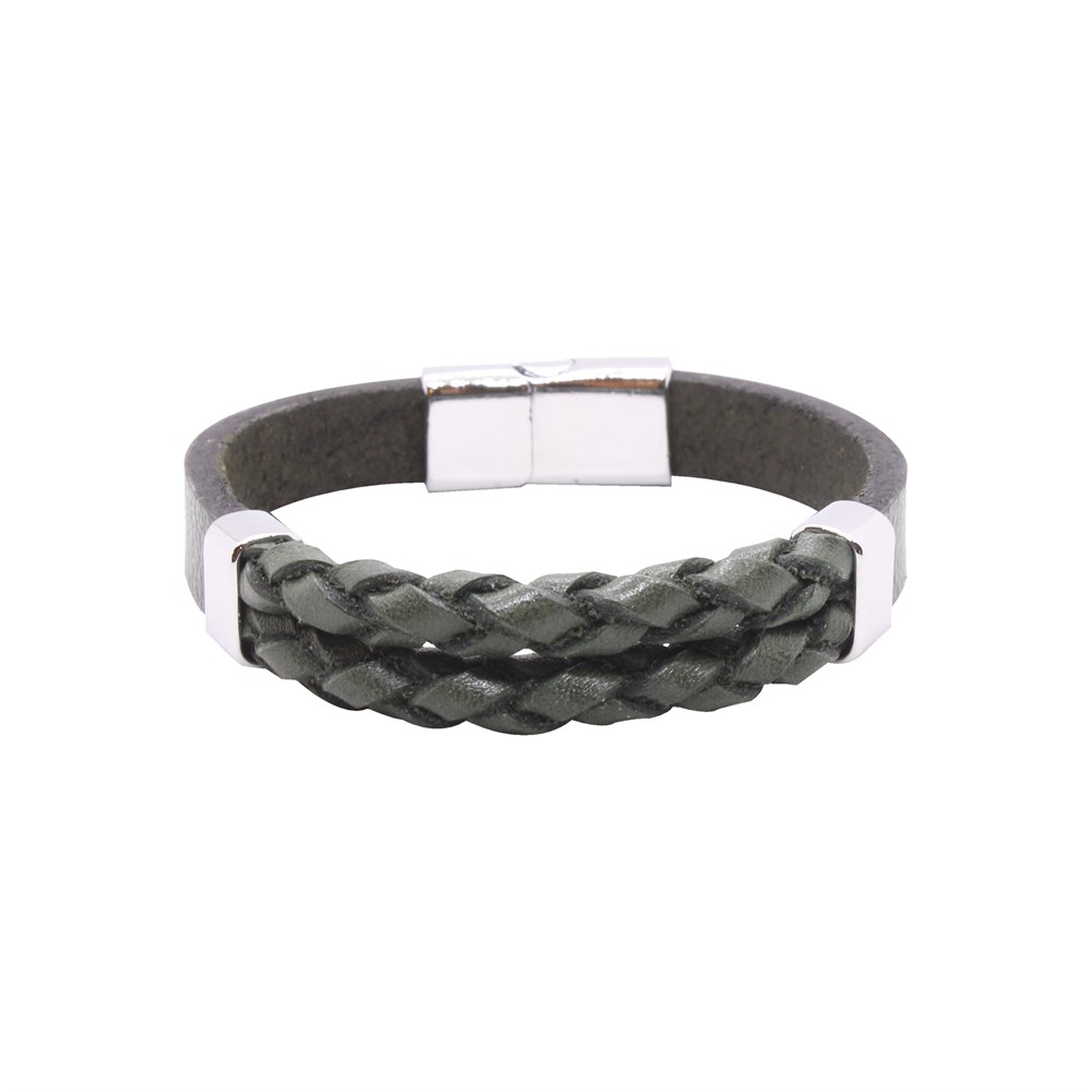 Leather Cool SeriesCMC8260Çelik Deri Bileklik