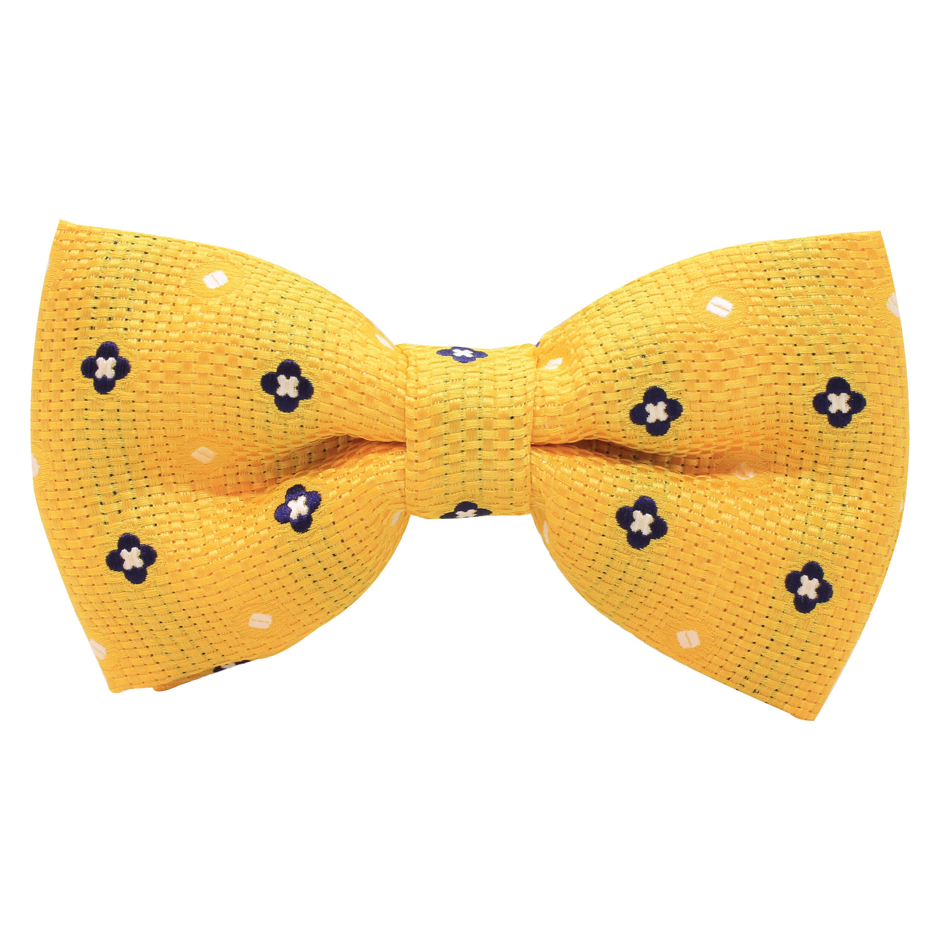 PapyonCMC2401Desenli Sarı Papyon