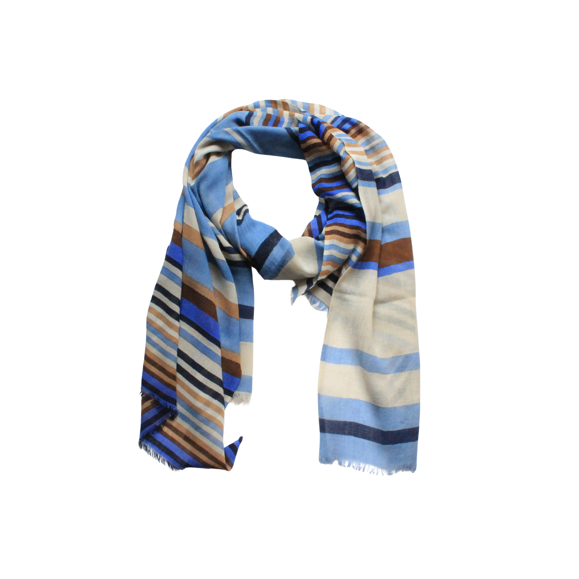 Atkı & ŞalCMC2743El Yapımı Desenli Yün Şal