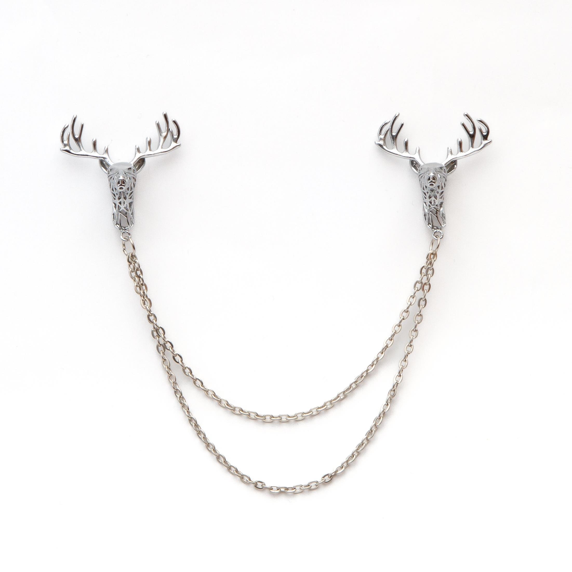 Gömlek Yaka İğnesiCMC2327Geyik Figürlü Gömlek Yaka İğnesi