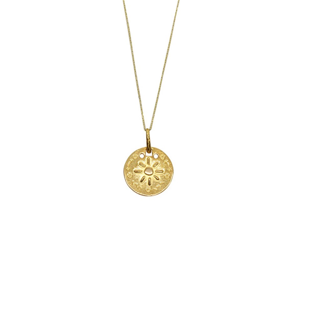 KolyeCMC8925Gold Optimism Gümüş Kolye