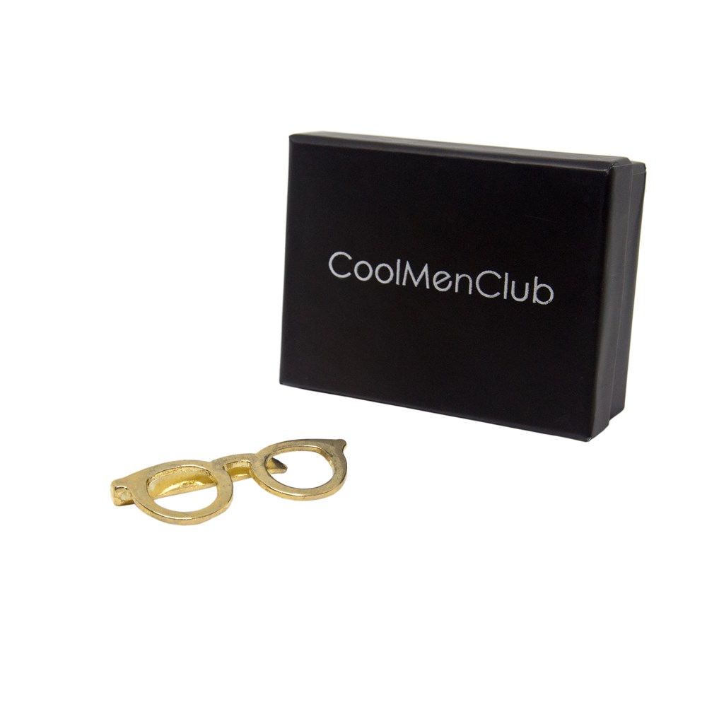 CMC6493Gözlük Şekilli Broş