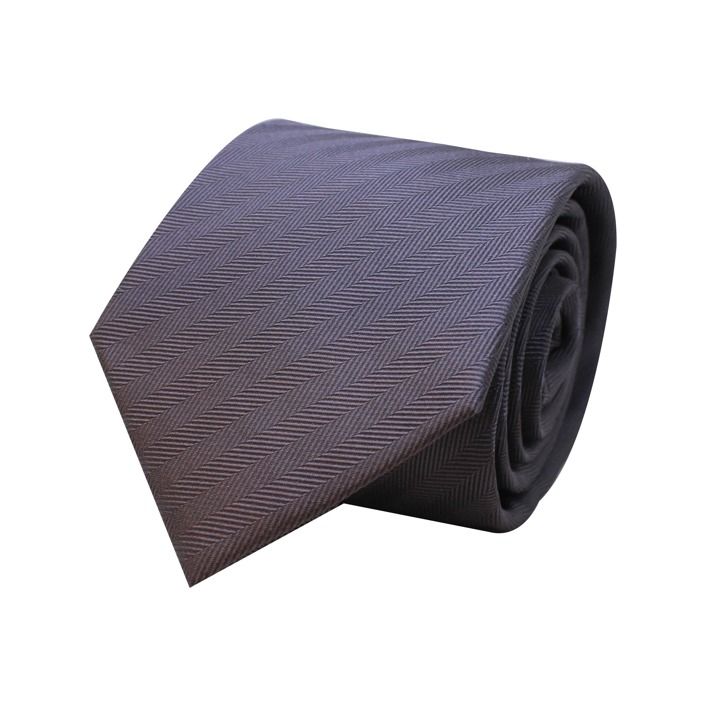 KravatCMC1847Gri İpek Kravat