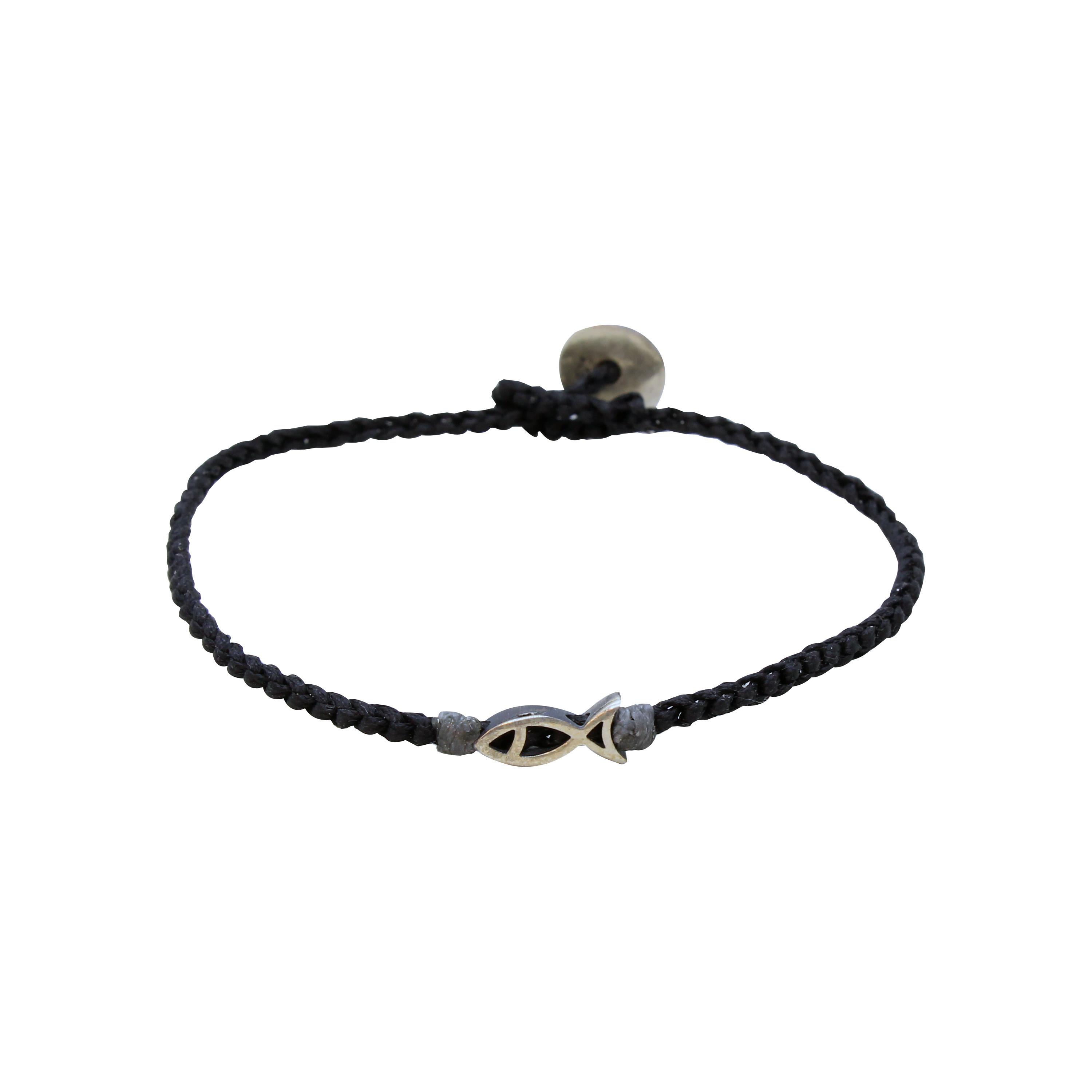 Silver Cool SeriesCMC1970Gümüş Siyah Bileklik